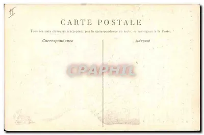 Karykatura żołnierza w hełmie — Gilbert Gautier — nr 7 — Rewers