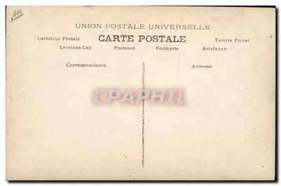 Comediante vestido — estátua de comediante — Vilbert por GIRIS, Paris — Verso