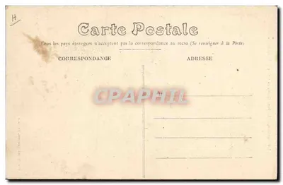 La Sarthe — Il Padre Quérü al ritorno dall'Assemblea — Fototipia J. Bouveret, Le Mans — Verso