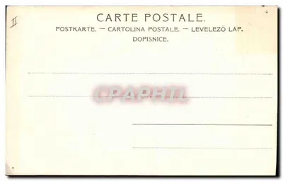 Jeune femme en robe à pois — scène bucolique — éditeur non identifié, n° II — Verso