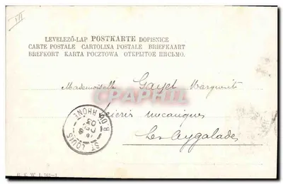 Trzy dziewczynki grające w wiśniankę — ilustracja — wydawca nie widoczny — Rewers