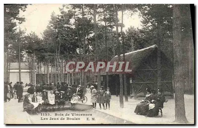 Bois de Vincennes — Os Jogos de Bolas — E. M.