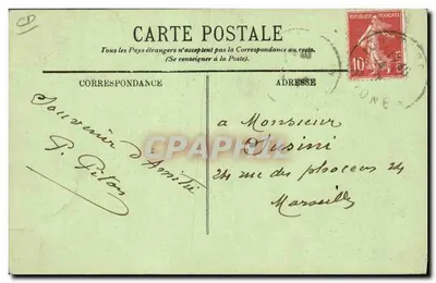 LYON — Il Gioco dei Diabolos, Piazza Bellecour — LL. n° 461 — Verso