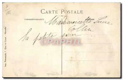 Espion — caricature d'un espion déposant un panneau 'W.C.' — Massault — Verso