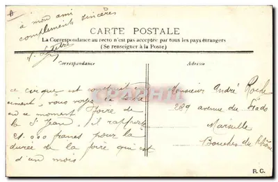 AMIENS - Il Circo Uscita da una mattinata — L. Caron, Foto, edito da Amiers, - Flaque Jouglà — Verso