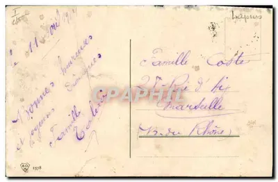 Coelhos — Feliz Páscoa — Editor desconhecido, número de série não visível — Verso