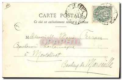 Acampamento nas Alpes — Beuil 14 abril 1903 — Edição Giletta, p.°l. Nice — Verso