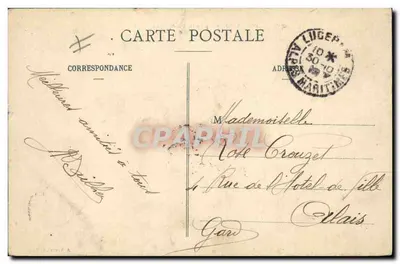 Chasseurs Alpins e Lago Alpestre — n°131 — editor não visível — Verso