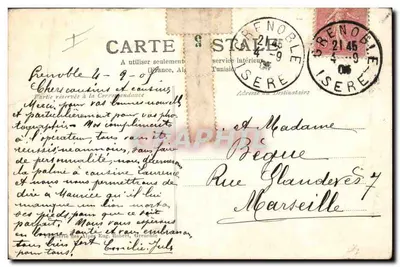 Bilhete postal antigo Militaria Caçadores Alpinos Na Valonise Artilheiros Alpinos No Passo da Cavale — Verso