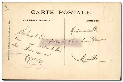 Woud van Tournairet (a.-m.) — Onze Alpines aan tafel — Uitgave Giletta, n° 3304 — Achterkant