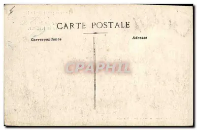 Canon de campagne — soldats en action — Éd. Coût, 45 rue d'Aix, Marseille — Rückseite