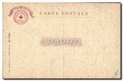 Soldat en tranchée sous la neige — Campagne 1914-1915 — éditeur IMPRIMÉ SUR LA CARTE : M. Margotial, Paris, N°340 — Rewers