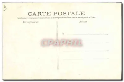 Beeld van kleine man — beeldhouwwerk van P.-E. Gairaud — uitgever Ch. M. — Achterkant