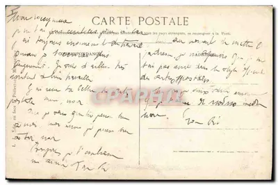 Musée de Montpellier — G. Courbet, La Rencontre — Verso