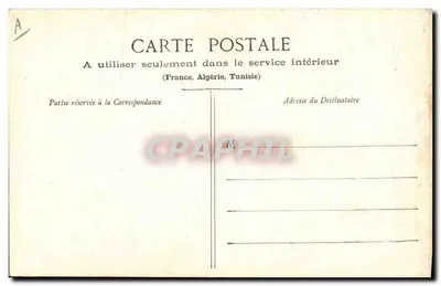 Les Sables-d'Olonne — Estudo de Cabeleireira — Coleção G. I. D. de Nantes, N° 8 — Verso