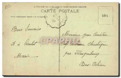 Chants du Quercy — Chanson populaire — Éditeur non visible, n° 19 — Rewers
