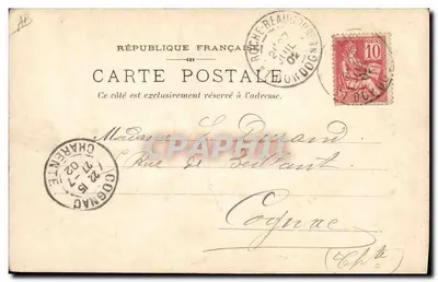 La Champagne — pubblicità vinicola — editore sconosciuto, numero di serie non visibile — Verso