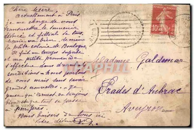 Deux jeunes femmes — portrait en couleurs — éditeur non visible — Rückseite
