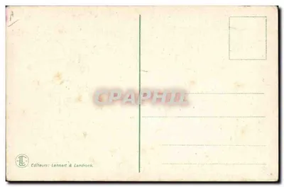 Músico negro — serie 799 — editor Lehnhert & Landrock — Reverso