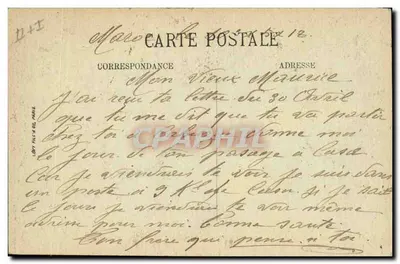Músicos negros — SCÈNES ET TYPES. — LL — n° 6154 — Reverso