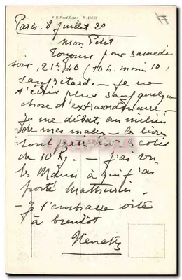 Dziesięć zajączków — fotografia — Wydawca V.R. Pref. Como N.10685 — Rewers