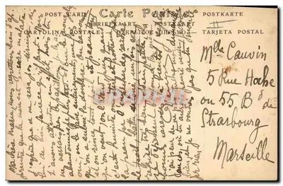 Chasseurs Alpins — Em Reconhecimento na Montanha — Cliché de Castex — A. Sauvalgo, Nice — Verso