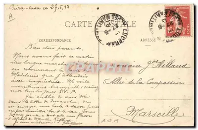 Caçadores Alpinos escalando um Col — Samburgo, n°121 — Verso