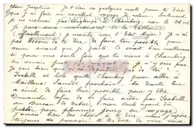 Chasseurs Alpins na lodowcu — E. Reynaud, wydawca, Chambéry — n° 1737 — Rewers