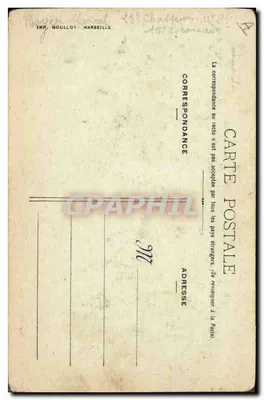 Promo 14-17 — Descente le 27 février 1916 — Imp. Houllot, Marseille — Verso