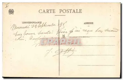 Soldado alemão implorando pela misericórdia — Kambrad — Perdão — Ad. Weich, Saint-Dié, n° 11108 — Verso