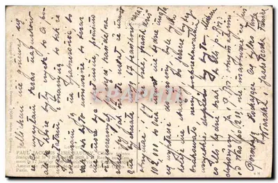 Nixe am Meer — Paul Jacques Jimé Bauduy — Stengel & Cie, Brüssel — Rückseite