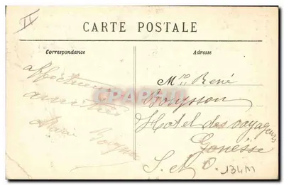 En Périgord — scène de village avec homme et femme — éditeur non visible, n° 29 — Verso