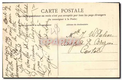 Anjou — Coiffe de Saumur e arredores — Mauvaise nouvelle — Héliotypie Dupas et Cie, Nantes — Verso