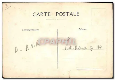 Les Constan — Equilibristas da Morte, Acróbata Fantasista — Carta postal publicitária — Verso