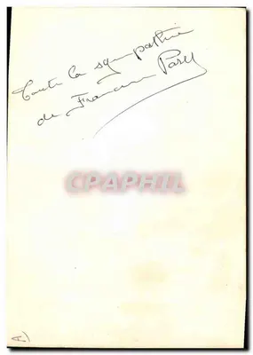 Francine Pary — Mistrzyni świata w trwaniu na drucie — Międzynarodowy Zespół Tancerzy Na Drucie Compagnons du Ciel — Rewers