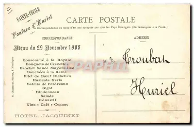 Vieillard Bourbonnais — 202 — Cliché Louis Hyssoet — Verso