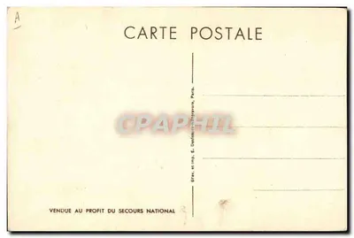 Philippe Pétain — « J'ai été avec vous dans les jours glorieux » — Grav. et imp. E. Dastos-de-Négravure, Paris — Rewers