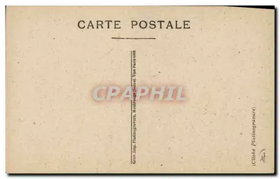Maréchal Pétain — Comandante-em-Chefe das Forças Armadas Francesas do Norte e Nordeste — Grav. Imp. Platinogravure, Montrouge (Sena), Paris — Verso