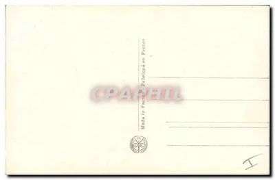 Maréchal Pétain — retrato em uniforme — Henri Manuel, Paris, n°19 — Verso
