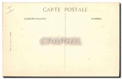 As Festas da Vitória em Paris — 14 de julho de 1919 — Desfile do Mariscal Pétain — Editor BLD — Verso