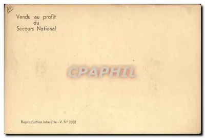 Philippe Pétain — Declaração de junho de 1940 — V.2002 — Verso