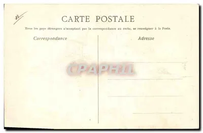 Soldado alemão em traje de guerra — caricatura anti-alema — L.G. — Paris — Verso