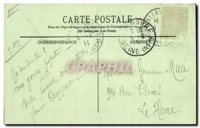 Tipo de Matelote — LL. — 3006 — Reverso