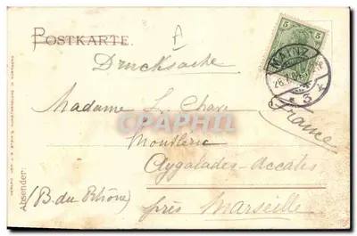 O Trichter de Nürnberg — Saudações de Nürnberg Antiga — editor não visível — Verso