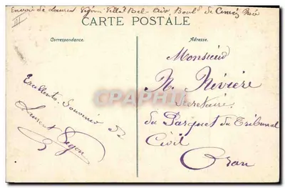 Casino de Monte Carlo — Nova Sala — ND. Past — Verso