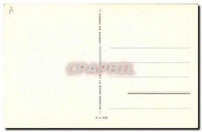 잠든 아이에게 접시를 가져오는 안젤루스 — 겨울 밤의 장면 — 출판사 BOLASSE-JEUNE ET CIE, 번호 P.C.129 — 뒷면