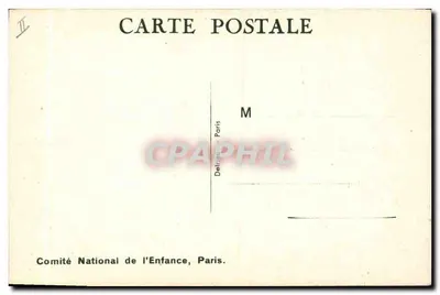 Criança com boneca e cachorro — A QUI LE TOUR ! — Peppino Mallet — Verso