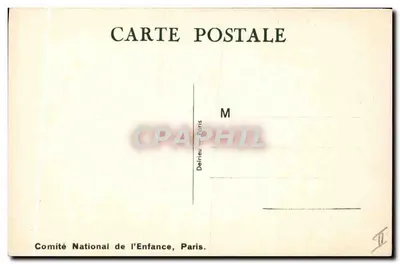 Niño con muñeca y perro — A QUIEN LE TOCA ! — Pont-Grise Mallet — Reverso