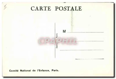 Enfant avec jouets — scène d'humour — éditeur Delrieu, Paris, n° II — Rewers