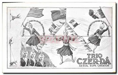 Trio Czer-Da — Aerial Rope Creator — Werbung